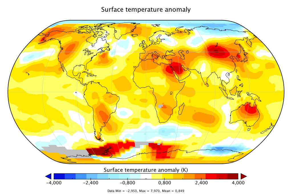 NASA ERSSTv5 07 2017